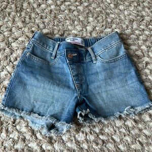 Abercrombie Kids high-rise mini mom short